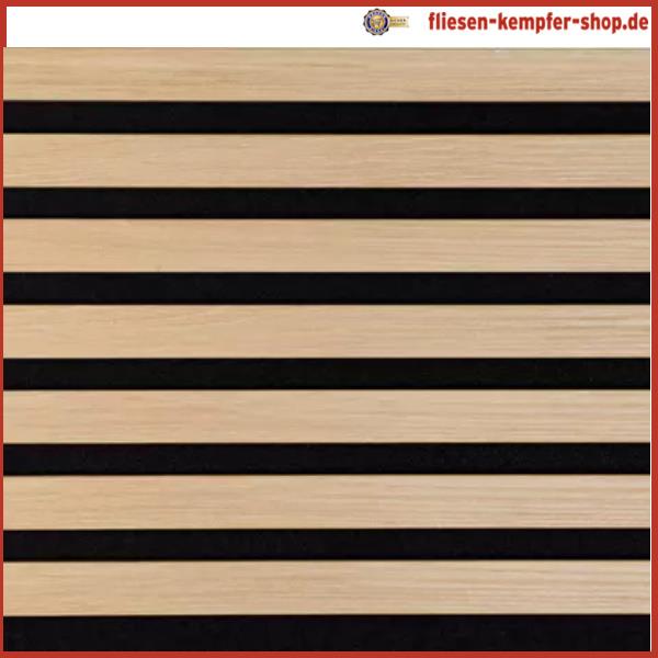Wall Akustik Paneel Natural 30 x 260 x 1,7 cm