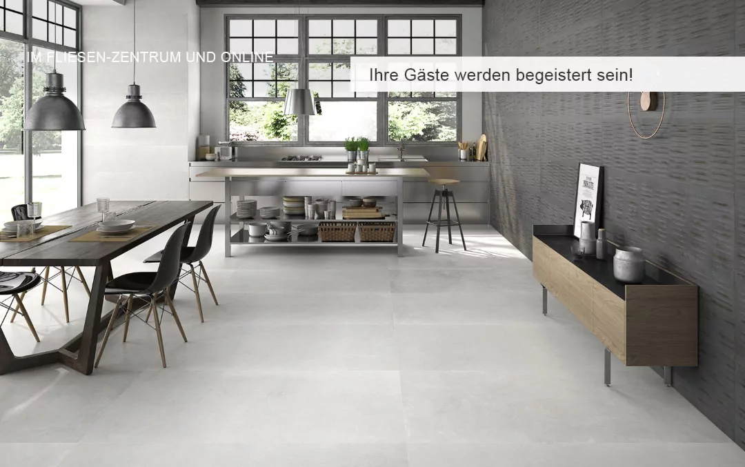 Feinsteinzeug Bodenfliesen | Designideen fürs Wohnzimmer