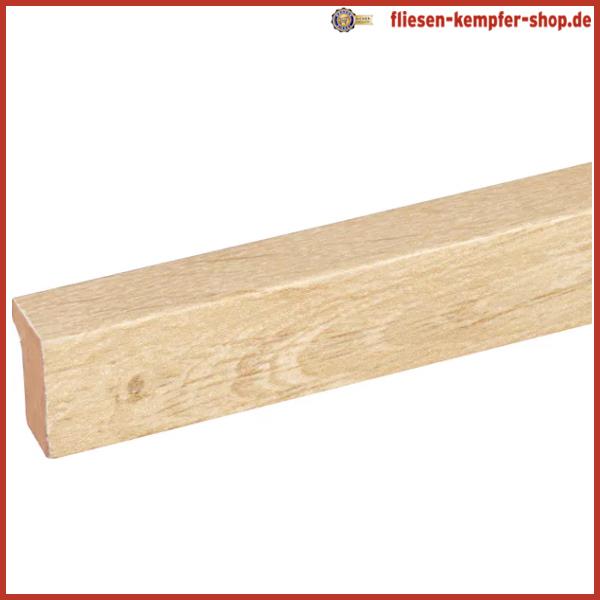 Wall Akustik End- Abschlussprofil Natural, 260cm