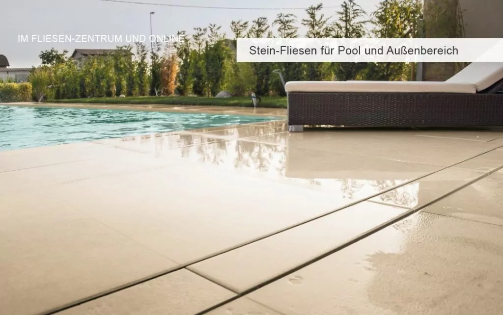 Fliesen für Terrasse, Pool und Schwimmbad